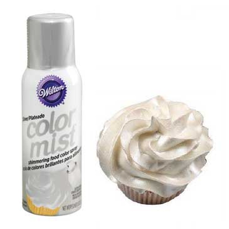 Spray decoración color Plata - 42gr Wilton | www.cocinista.es