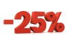 25% dto