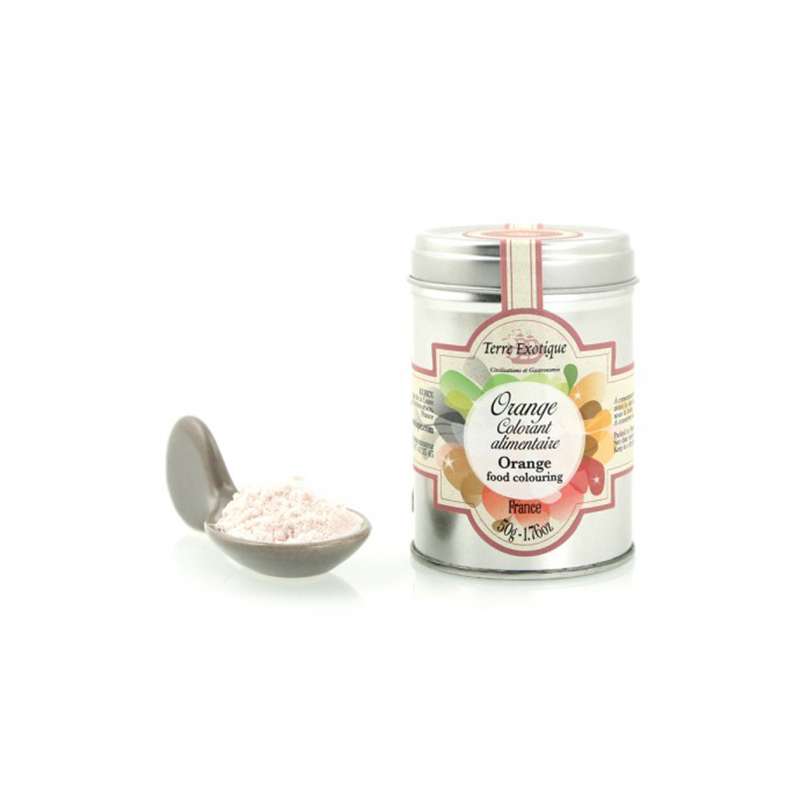 Colorante Alimentario Naranja 50 G Terre Exotique Www Cocinista Es