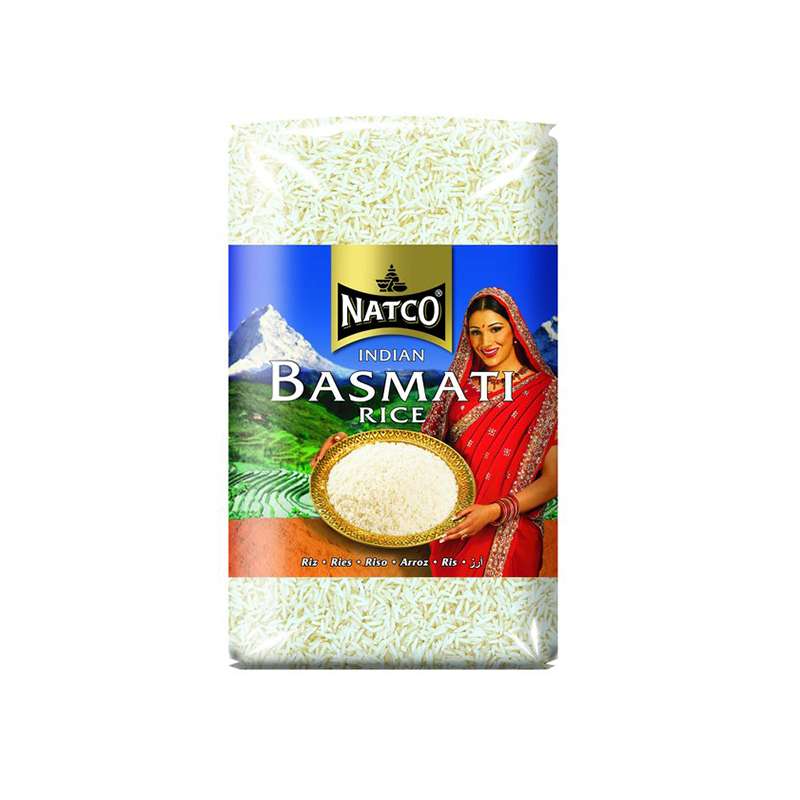 Arroz Basmati de la India 1 kg Natco www.cocinista.es