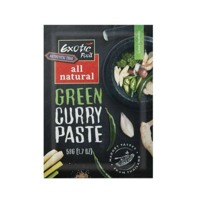 Pasta de curry verde 50g www.cocinista.es Pasta de curry verde 50g www.cocinista.es