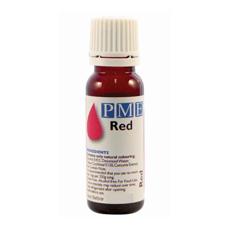 Colorante Alimentario Rojo 25g Pme Www Cocinista Es