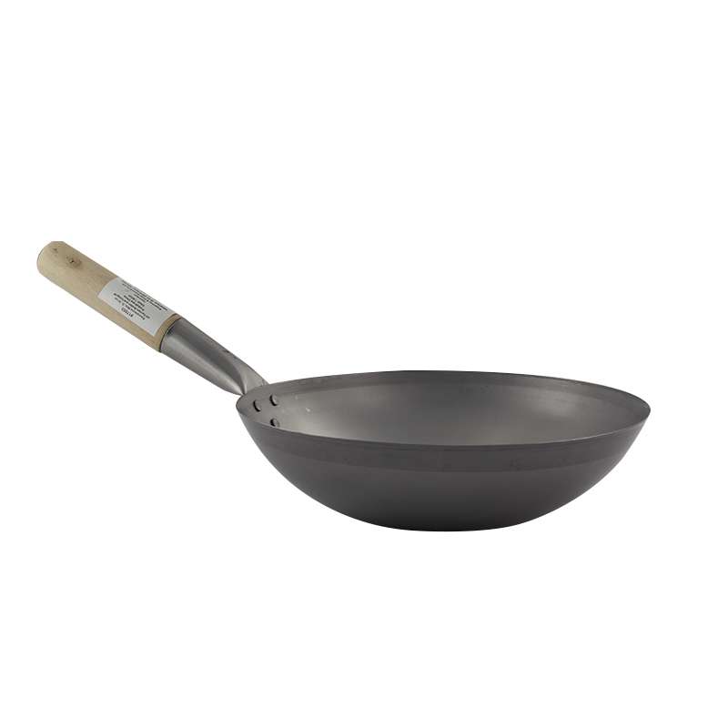 Wok en acero al carbono - 30cm