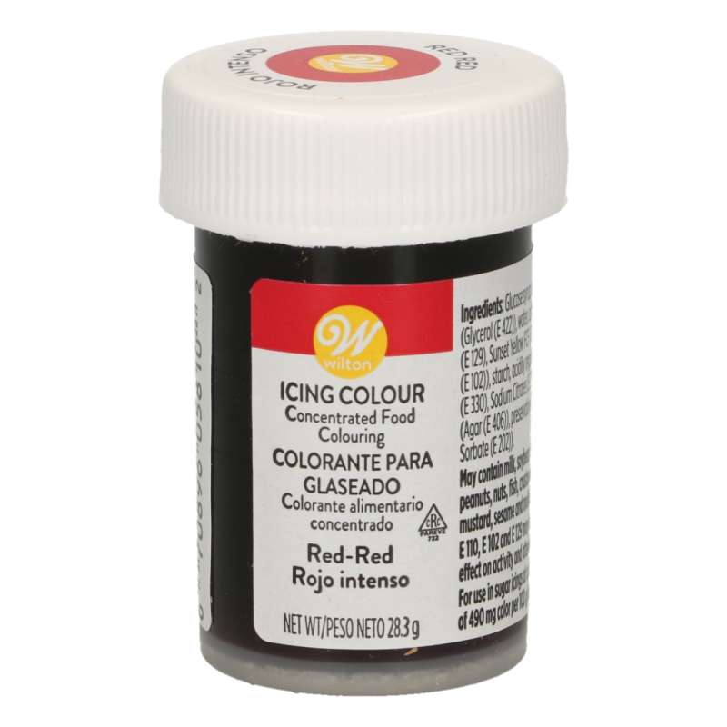 Colorante Rojo En Pasta 28gr Wilton Www Cocinista Es