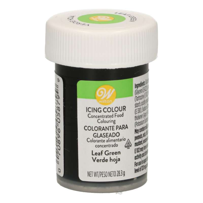 Colorante Verde Hoja En Pasta 28g Wilton Www Cocinista Es
