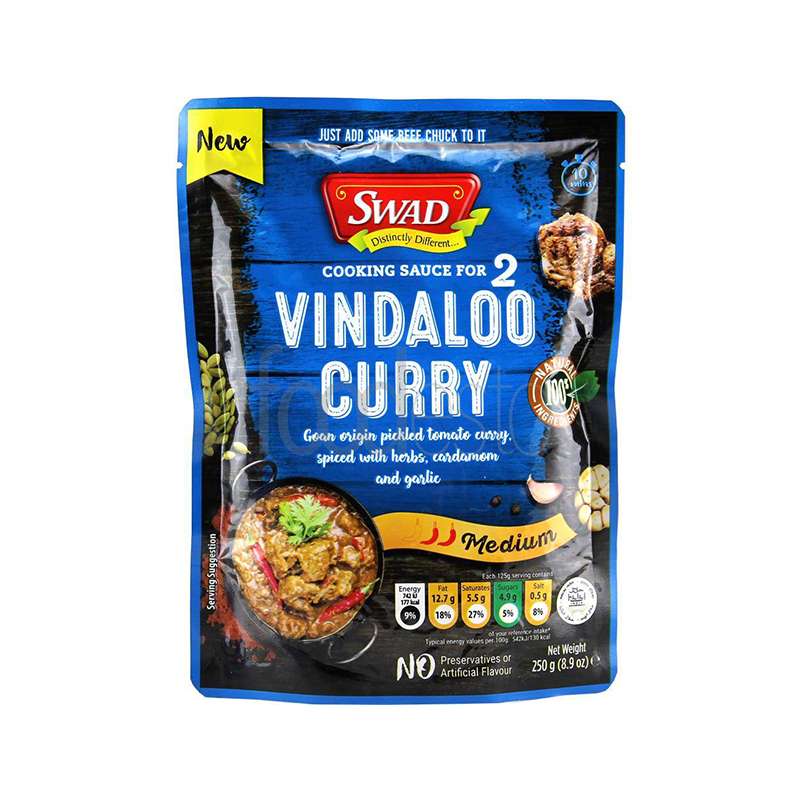 Curry Vindaloo 250g Swad www.cocinista.es