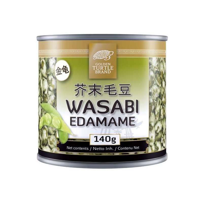 Edamame sabor wasabi 140g Golden Turtle www.cocinista.es
