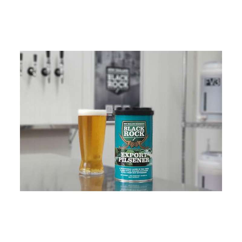 Kit de cerveza Export Pilsner 1.7Kg Black Rock
