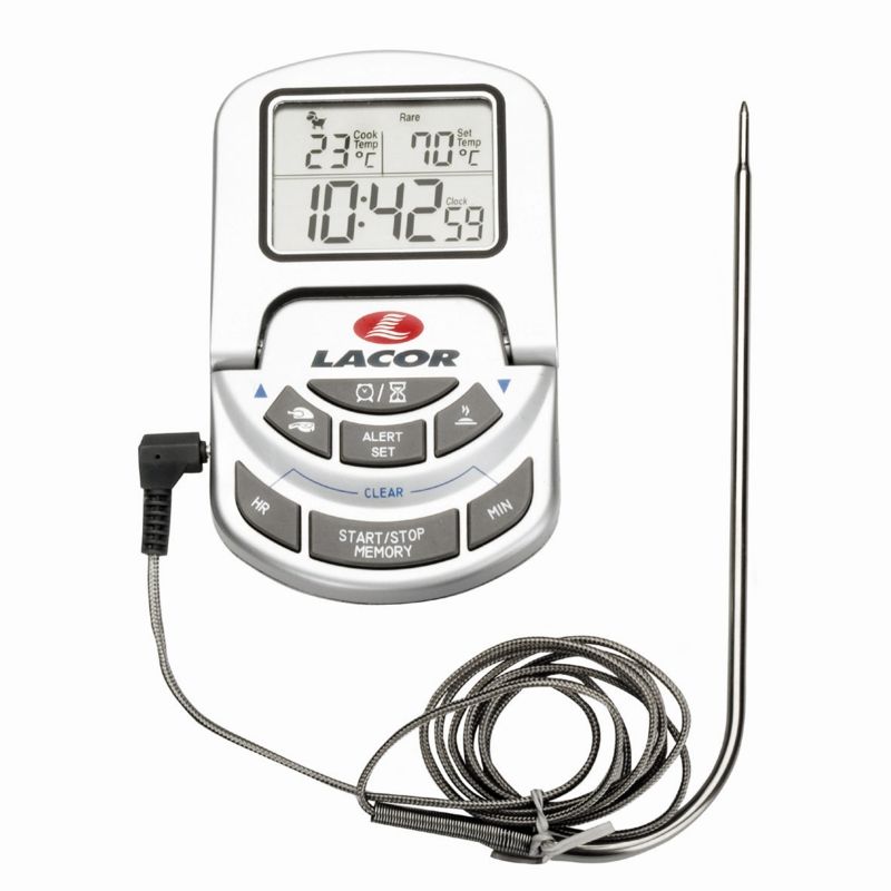 Termómetro digital para horno con sonda Lacor | www.cocinista.es