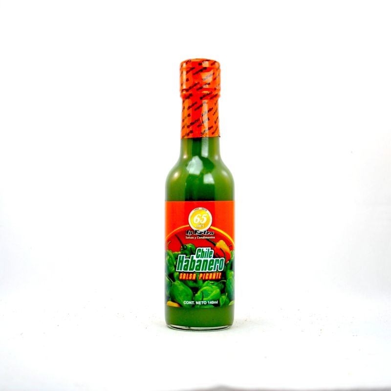 Salsa de chile habanero picante verde 140g La Extra www.cocinista.es