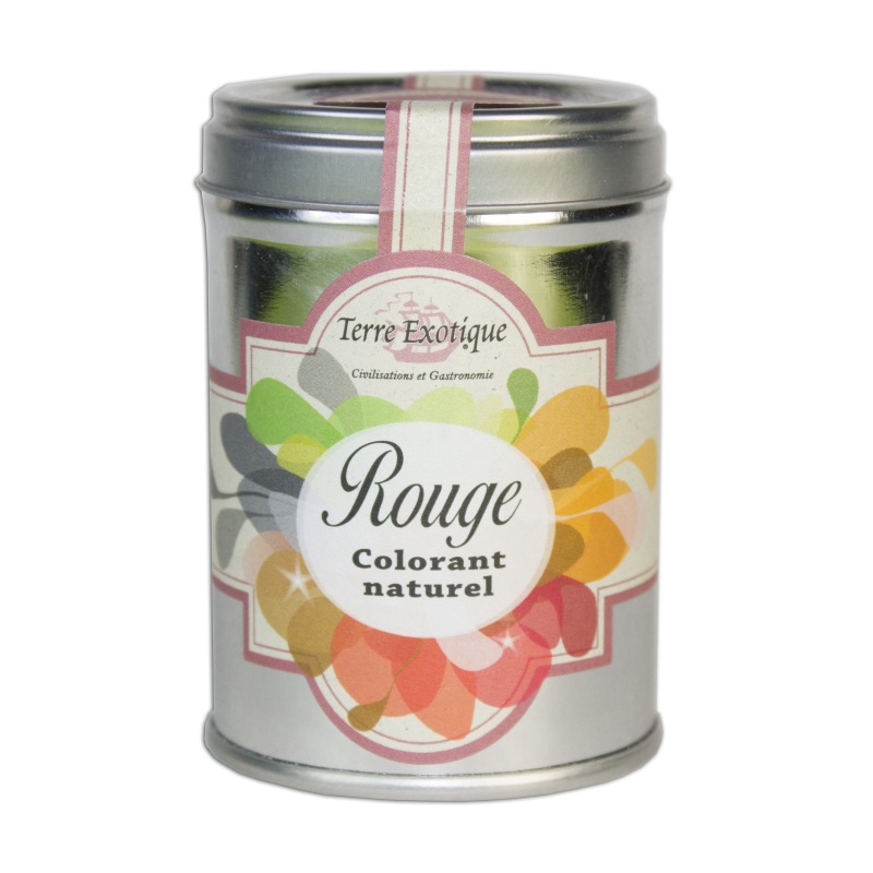 Colorante Alimentario Rojo 50 G Terre Exotique Www Cocinista Es