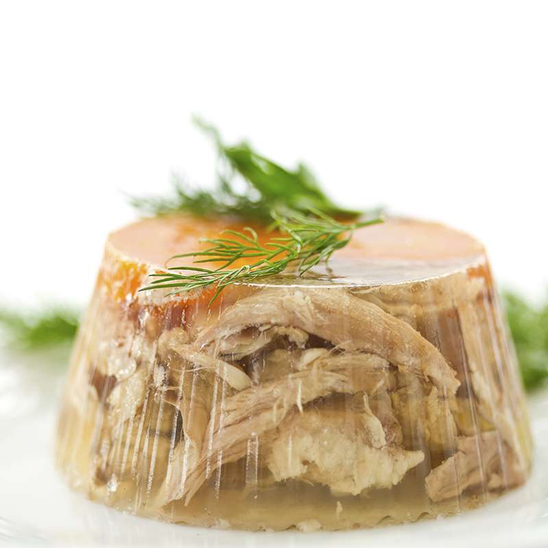 Aspic de pollo 