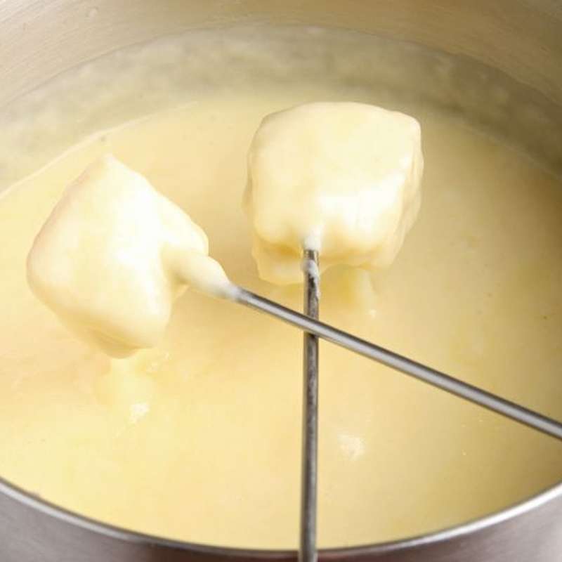 Fondue de queso 