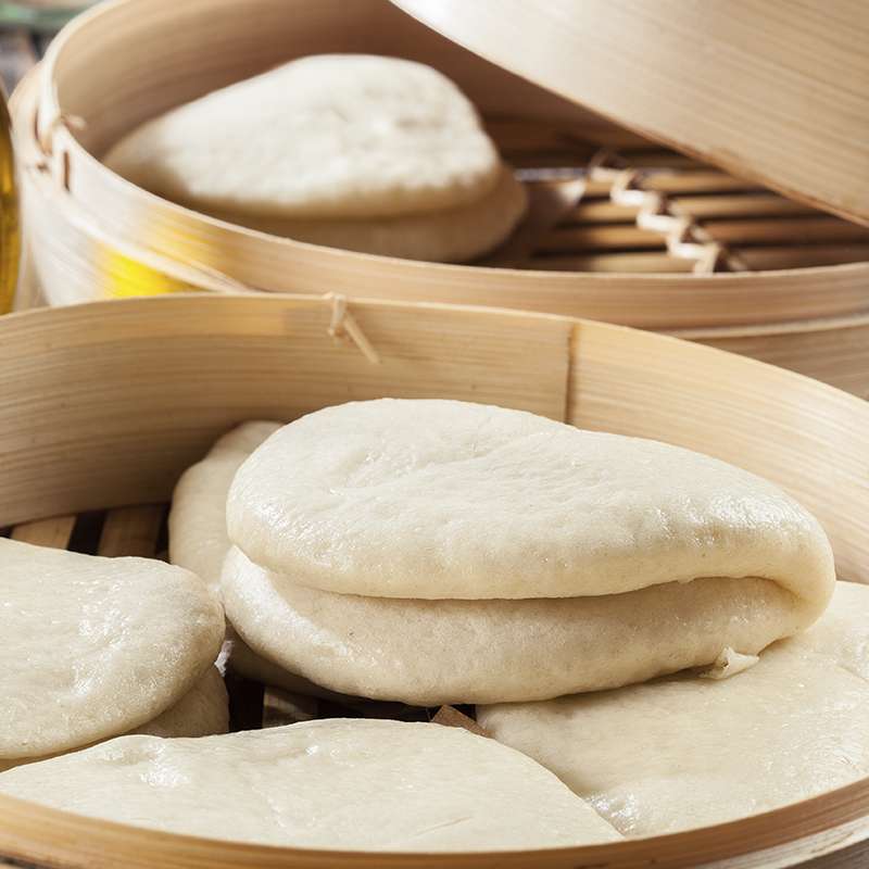 Panecillos al vapor Gua Bao 